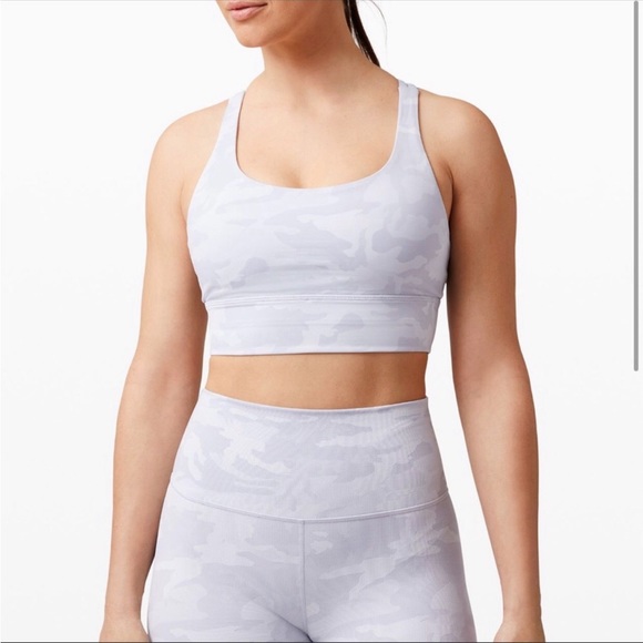 lululemon athletica Other - Lululemon Energy Bra Long Line Medium Support, B/C Cup
Grey Camo